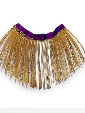 NWT ‘The Purple Silk Necklace’ by Ranjana Khan